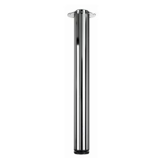 HETTICH Design Möbelfuß Bonita, 720-750 x Ø 75mm, verchromt