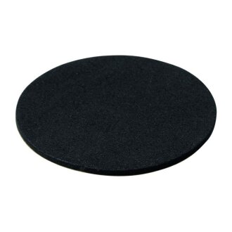 Rutschstop 40 mm rund Gummi selbstklebend schwarz, 8 Stück