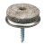 HETTICH Parkettgleiter zum Anschrauben, 28 mm, Metall, 24 Stück