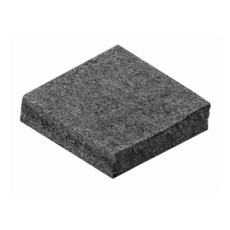 Hettich Filzgleiter, 22 x 22 mm, eckig, selbstklebend, 32 Stück