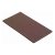 HETTICH Filzzuschnitt, 100 x 200 mm, braun, selbstklebend, 5 Stück