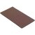 HETTICH Filzzuschnitt, braun, selbstklebend, 200 x 100 x 4,5 mm, 5 Stück