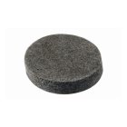 Filzgleiter 22 mm rund, braun, selbstklebend
