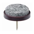 HETTICH Filzgleiter mit Stift, Ø 24mm, rund,...