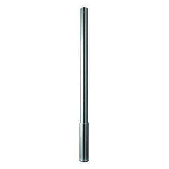 Hettich Tischbein Jumbo, Edelstahl, Ø 50 x 920 - 1100mm verstellbar, B-Ware leicht verkratzt