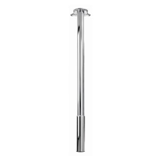 HETTICH Möbelfuß/Tischbein Jumbo, Chrom-Optik, Ø 50 x 920-1100mm höhenverstellbar, B-Ware Folie defekt/nicht vorhanden