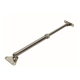 Hettich Klappenstütze mit Teleskoparm 250mm vernickelt