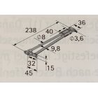 Hettich Bremsklappenhalter mit wartungsfreiem...