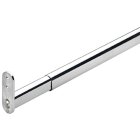 HETTICH Schrankrohr, 600 - 900mm verstellbar, Stahl...