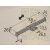 HETTICH Kleiderstange, 225 x 10 x 20mm, Aluminium, Kunststoff, silber