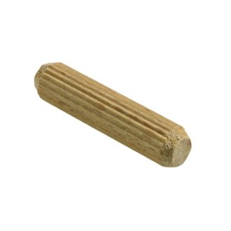 Holzdübel, Ø 8 x 35 mm, Holz, Buche, natur  100 Stück