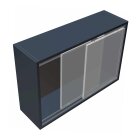 Hettich Montagesatz TopLine2 für Schrankschiebetüren, Belastbar bis 25kg, verzinkt