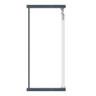 HETTICH Montagesatz TopLine3+ für Holzschiebetüren, Belastbar bis 40kg, verzinkt