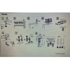 HETTICH Montagesatz TopLine3+ für Holzschiebetüren, Belastbar bis 40kg, verzinkt