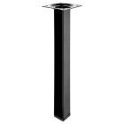 HETTICH Möbelfuß/Tischbein schwarz 25 x 25 x...