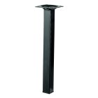 HETTICH Möbelfuß / Tischbein schwarz 25 x 25 x...
