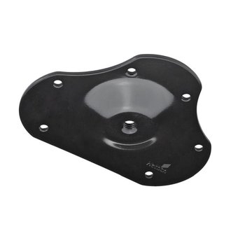 Montageplatte schwarz M10  D60 mm B-Ware