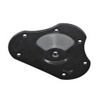 HETTICH Montageplatte M10, Ø 60 mm, schwarz, B-Ware