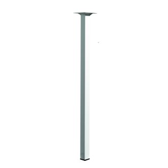 Möbelfuß / Tischbein weiß 25 x 25 x 500 mm B-Ware