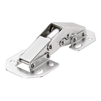 HETTICH Aufschraub-Federscharnier 90°, vernickelt