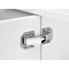 HETTICH Aufschraub-Federscharnier 90°, vernickelt