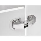 HETTICH Aufschraub-Federscharnier 90°, vernickelt