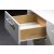 HETTICH Rollschubführung Teilauszug 550mm/20kg weiß