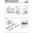 HETTICH Rollschubführung Teilauszug 350mm/20kg weiß