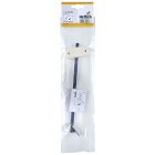 Hettich Klappenstütze "KLS 10/200" Stahl vernickelt/KW weiß
