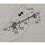 Hettich Klappenstütze "KLS 10/200" Stahl vernickelt/KW weiß