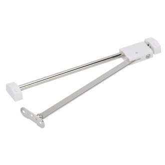 HETTICH Bremsklappenhalter mit wartungsfreiem Bremskraftsystem 350 mm,  Öffnungswinkel  90°