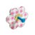 Kindergarderobe, Blume, 1 Haken, rosa