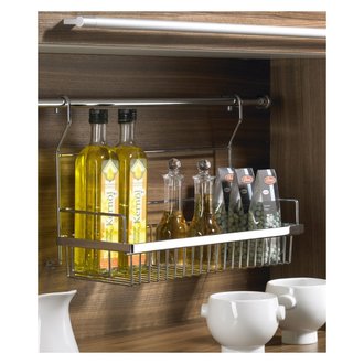 Regal für Relingsystem, Chrom glänzend