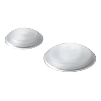 Wandpuffer-Set zum Ankleben, Ø 40x11 mm & Ø 60x15 mm je 3 Stück