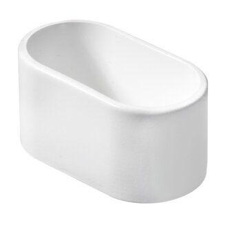 HETTICH Fußkappe, 38 x 20mm, weiß, 4 Stück