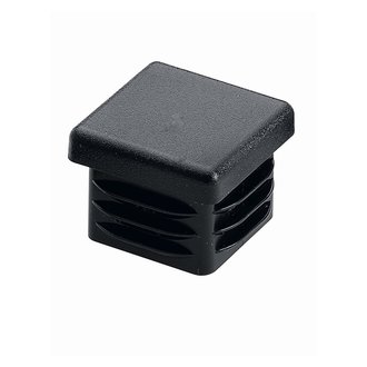 Einsteckgleiter 25x25mm, schwarz