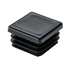 HETTICH Einsteckgleiter, 25x25mm, schwarz, 4 Stück