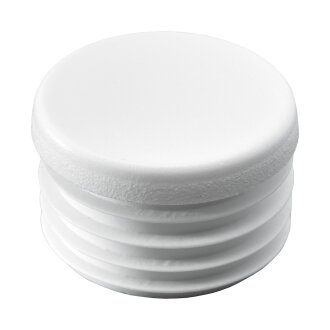 Einsteckgleiter, Ø 30mm, weiß, 4 Stück