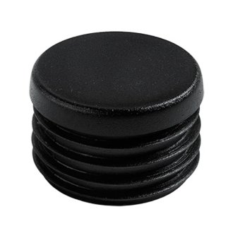 Einsteckgleiter für Rundrohre, Ø 30 mm, Kunststoff, schwarz 4 Stück