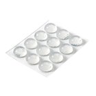 Selbstklebende Anschlagpuffer, Ø 16 x 8 mm,...