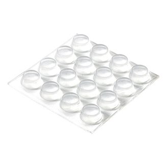Selbstklebende Anschlagpuffer, Ø 13 x 6,5 mm, Kunststoff,...