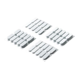 Selbstklebende Türdämpfer, 8 x 20 x 3mm & 8 x 20 x 6mm  40 Stück