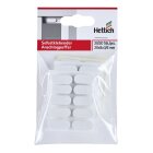 Hettich Selbstklebende Türdämpfer, 8 x 20 x 3mm & 8 x 20 x 6mm, 40 Stück