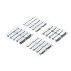 Selbstklebende Türdämpfer, 8 x 20 x 3mm & 8...