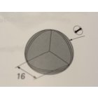 Eckenpuffer, selbstklebend D25mm, braun 4 Stück