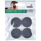 Hettich Filzgleiter, selbstklebend, Ø 35mm, braun, 8 Stück