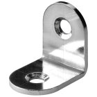 HETTICH Stuhlwinkel, 20 x 20 x 15mm, Edelstahl matt, 50...