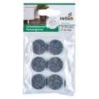 Hettich Parkettgleiter, selbstklebend, Ø 22mm, 18 Stück