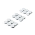 EVA-Antirutschpads, selbstklebend D21mm, weiß