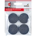 Hettich Antirutschpads, Ø 40mm, selbstklebend, schwarz, 8 Stück